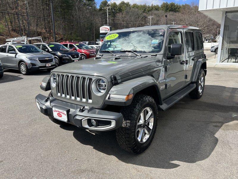 Used 2021 Jeep Wrangler Unlimited Sahara AWD/4WD image 4
