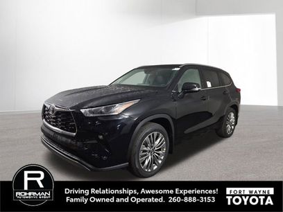 New 2025 Toyota Highlander Platinum