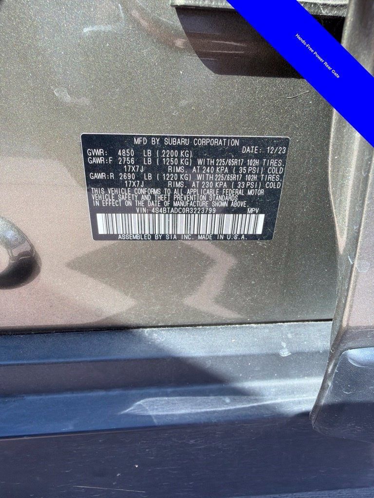 Used 2024 Subaru Outback Premium AWD/4WD image 12