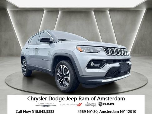 Used 2023 Jeep Compass Limited w/ Sun and Sound Group AWD/4WD image 1