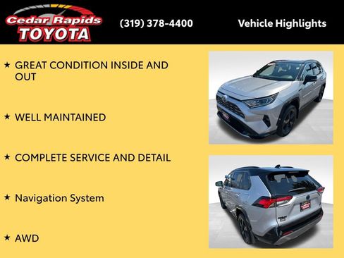 Certified 2021 Toyota RAV4 XSE AWD/4WD image 10