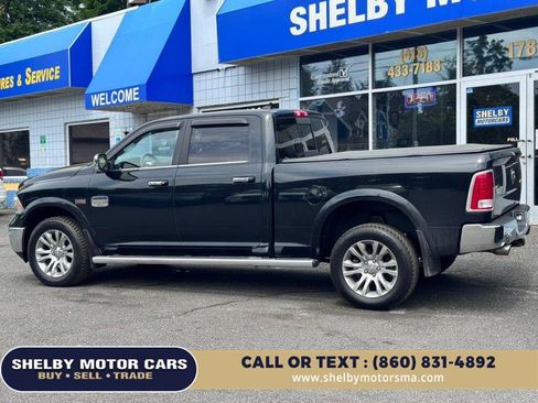 Used 2017 RAM 1500 Laramie Longhorn w/ Protection Group AWD/4WD image 7