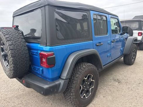 Used 2021 Jeep Wrangler Unlimited Rubicon 4xe w/ Steel Bumper Group AWD/4WD image 5