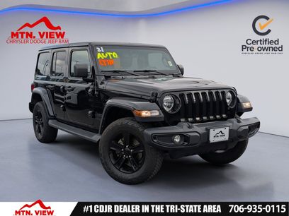 Certified 2021 Jeep Wrangler Unlimited Sahara