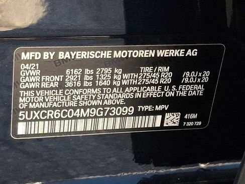 Used 2021 BMW X5 xDrive40i w/ M Sport Package image 27