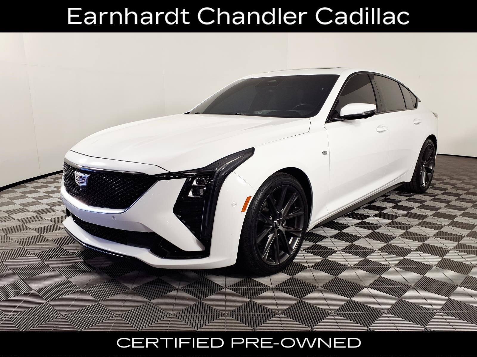 Certified 2025 Cadillac CT5 Sport w/ Sun And Sound Package RWD image 1