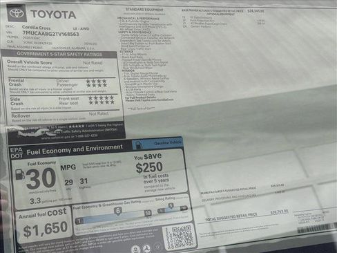 New 2026 Toyota Corolla Cross LE image 24