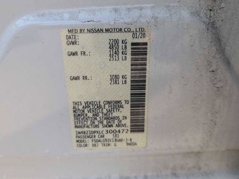 Used 2020 Nissan Leaf SL Plus w/ Protection Package FWD image 35