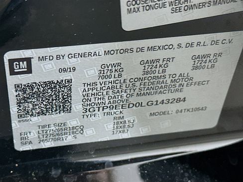 Used 2020 GMC Sierra 1500 AT4 w/ AT4 Preferred Package image 12