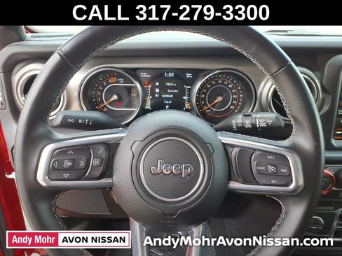 Used 2021 Jeep Wrangler Unlimited Sahara w/ Uconnect 4C Nav & Sound Group AWD/4WD image 20