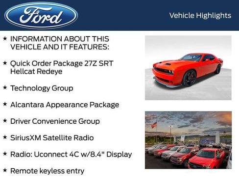 Used 2022 Dodge Challenger SRT Hellcat Redeye RWD image 4