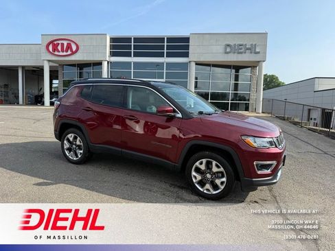 Used 2021 Jeep Compass Limited w/ Elite Interior Group AWD/4WD image 1
