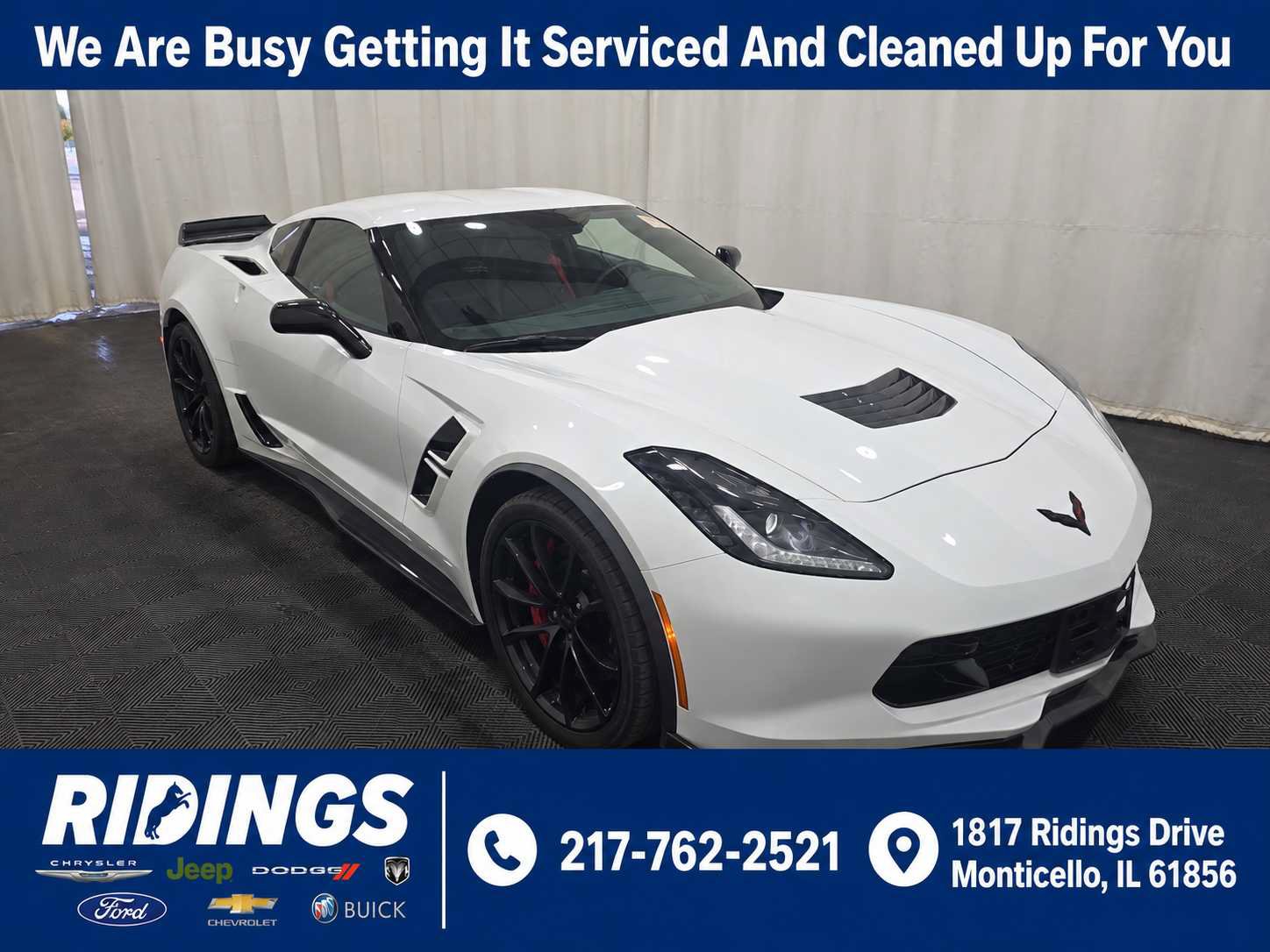 Used 2019 Chevrolet Corvette Grand Sport RWD image 1