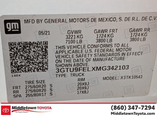 Used 2021 GMC Sierra 1500 Denali AWD/4WD image 40