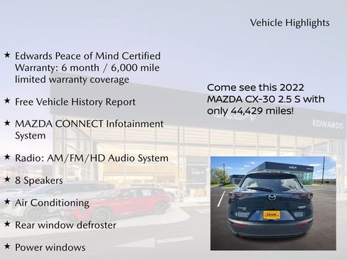 Used 2022 MAZDA CX-30 AWD 2.5 S image 10