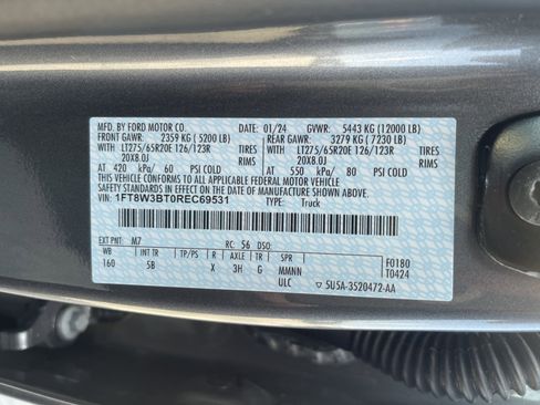 Used 2024 Ford F350 Lariat w/ Lariat Ultimate Package image 5