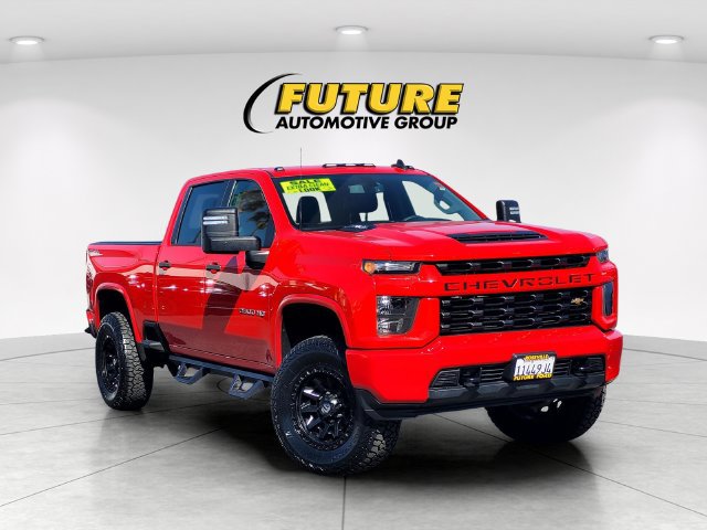 Used 2021 Chevrolet Silverado 2500 Custom w/ Custom Value Package AWD/4WD image 1