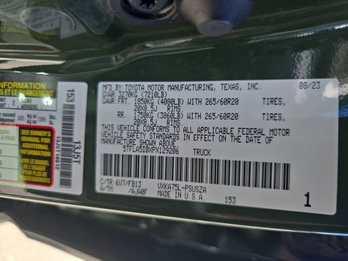 Used 2023 Toyota Tundra SR5 AWD/4WD image 35