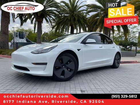 Used 2021 Tesla Model 3 Standard Range Plus RWD image 1