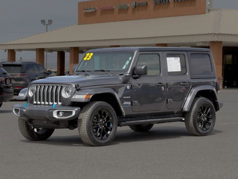 Used 2023 Jeep Wrangler Sahara AWD/4WD image 1