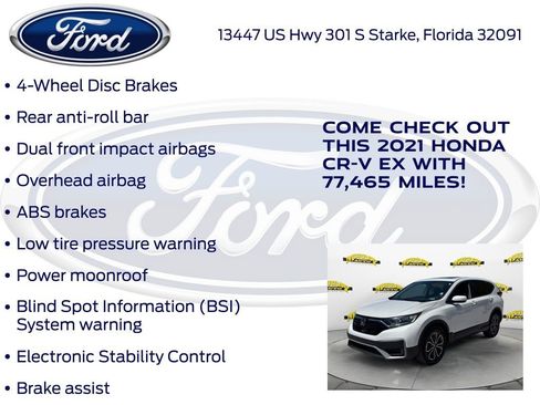 Used 2021 Honda CR-V EX image 25