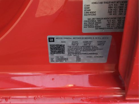 Used 2021 GMC Sierra 1500 AT4 w/ AT4 Value Package image 13