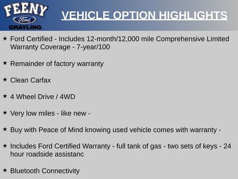 Used 2025 Ford F150 Tremor w/ Bed Utility Package AWD/4WD image 3