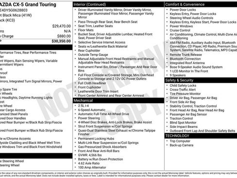 Used 2016 MAZDA CX-5 Grand Touring image 9