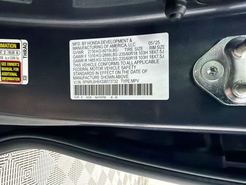 Used 2025 Honda Odyssey EX-L image 36
