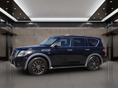 Used 2018 Nissan Armada Platinum w/ Captain Seat Package image 4