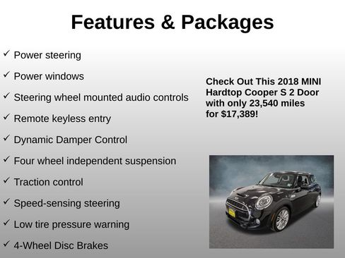 Used 2018 MINI Cooper S FWD image 13