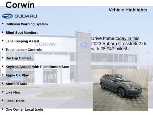 Used 2023 Subaru Crosstrek 2.0i image 6