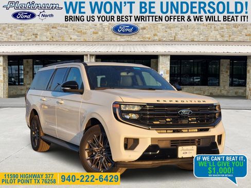 New 2026 Ford Expedition Max Platinum w/ Stealth Appearance Package image 1