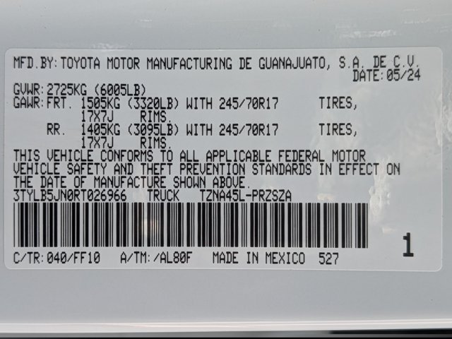 Used 2024 Toyota Tacoma SR5 AWD/4WD image 27