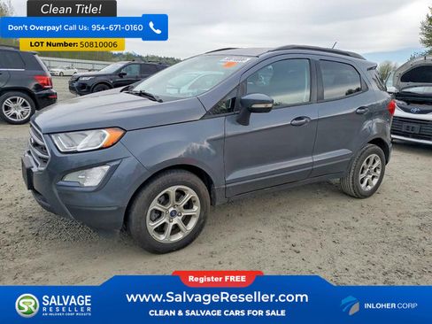 Used 2020 Ford EcoSport SE FWD image 1