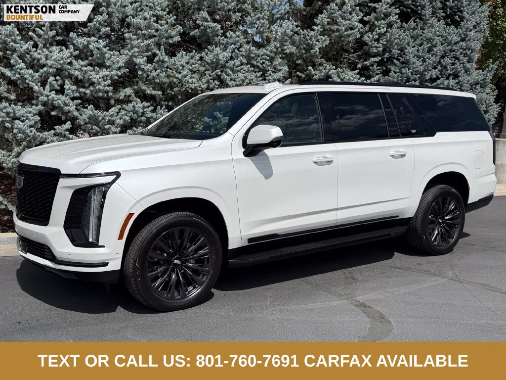 Used 2025 Cadillac Escalade ESV Sport w/ LPO, ONYX Package AWD/4WD image 1