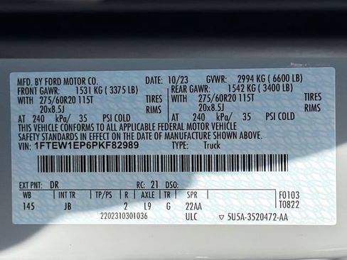 Used 2023 Ford F150 XL w/ STX Appearance Package AWD/4WD image 36