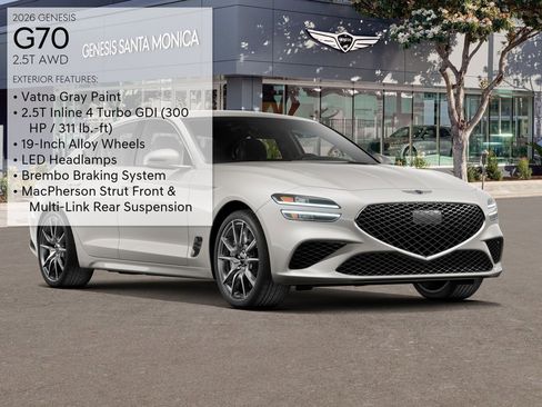 New 2026 Genesis G70 2.5T image 3