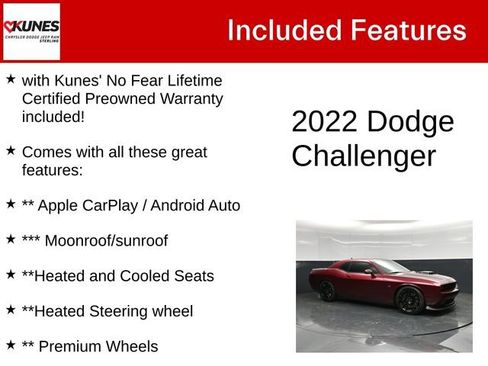 Used 2022 Dodge Challenger R/T Scat Pack w/ Shaker Package RWD image 4