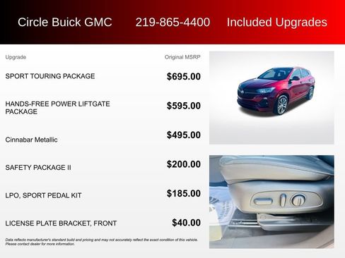 Used 2023 Buick Encore GX Select w/ Sport Touring Package image 3