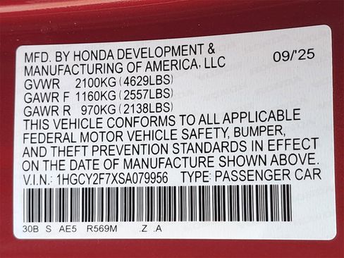 New 2025 Honda Accord Sport image 36