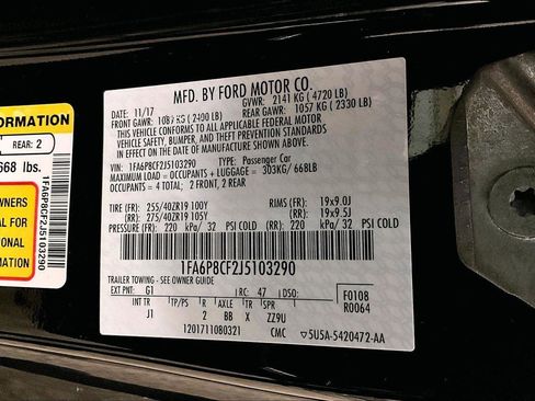 Used 2018 Ford Mustang GT Premium w/ GT Performance Package image 32