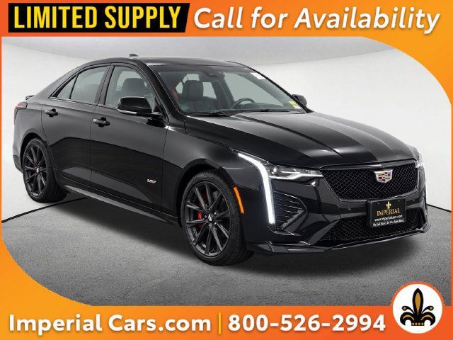 Used 2022 Cadillac CT4 V w/ Navigation Package AWD/4WD image 1