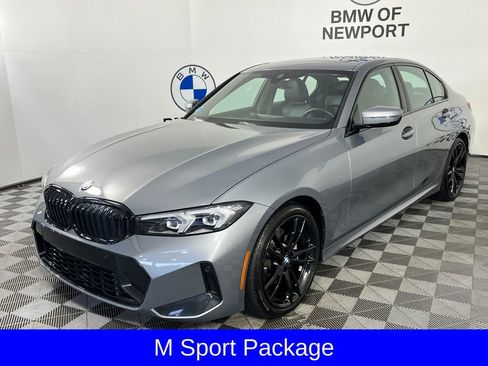 Certified 2023 BMW 330i xDrive Sedan w/ M Sport Package AWD/4WD image 3