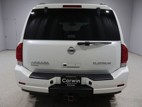 Used 2015 Nissan Armada Platinum w/ 2nd Row Captain Seat Package AWD/4WD image 3