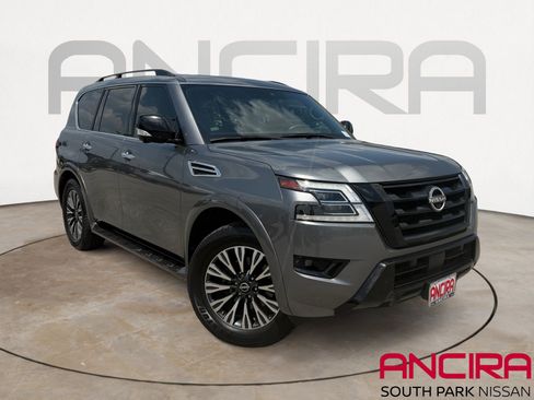 Used 2024 Nissan Armada SL w/ Midnight Edition Package RWD image 1
