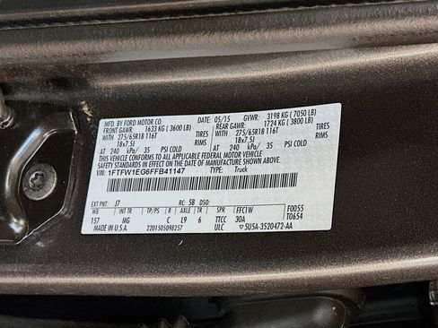 Used 2015 Ford F150 XLT w/ Equipment Group 302A Luxury image 12