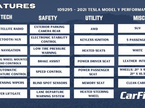 Used 2021 Tesla Model Y Performance image 32