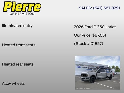 New 2026 Ford F350 Lariat AWD/4WD image 12