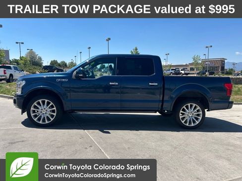 Used 2018 Ford F150 Limited w/ Trailer Tow Package AWD/4WD image 5